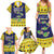 Tokelau Christmas Family Matching Summer Maxi Dress and Hawaiian Shirt Tokelauan Turtle Santa Sleigh