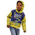 Tokelau Christmas Kid Hoodie Tokelauan Turtle Santa Sleigh