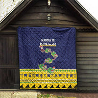 Tokelau Christmas Quilt Tokelauan Turtle Santa Sleigh LT05 - Polynesian Pride