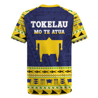 Tokelau Christmas Rugby Jersey Tokelauan Turtle Santa Sleigh LT05 - Polynesian Pride