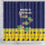 Tokelau Christmas Shower Curtain Tokelauan Turtle Santa Sleigh