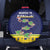 Tokelau Christmas Spare Tire Cover Tokelauan Turtle Santa Sleigh