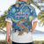 New Zealand Christmas Hawaiian Shirt Kiwis Santa Sleigh Starry Night Style