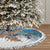 New Zealand Christmas Tree Skirt Kiwis Santa Sleigh Starry Night Style