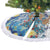 New Zealand Christmas Tree Skirt Kiwis Santa Sleigh Starry Night Style