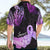 Pancreatic Cancer Awareness Hawaiian Shirt Keep Calm And Fight On Polynesian Pattern LT05 - Polynesian Pride