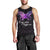 Pancreatic Cancer Awareness Men Tank Top Keep Calm And Fight On Polynesian Pattern LT05 - Polynesian Pride