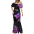 Pancreatic Cancer Awareness Mermaid Dress Keep Calm And Fight On Polynesian Pattern LT05 - Polynesian Pride