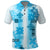 Hawaiian Quilt Polo Shirt Vintage Pattern Blue LT05 Blue - Polynesian Pride