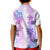 Hawaiian Quilt Kid Polo Shirt Vintage Pattern Galaxy LT05 - Polynesian Pride