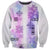 Hawaiian Quilt Sweatshirt Vintage Pattern Galaxy LT05 Unisex Galaxy - Polynesian Pride