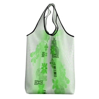 Hawaiian Quilt Grocery Bag Vintage Pattern Green LT05 - Polynesian Pride