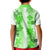 Hawaiian Quilt Kid Polo Shirt Vintage Pattern Green LT05 - Polynesian Pride