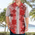 Hawaiian Quilt Hawaiian Shirt Vintage Pattern Red LT05 - Polynesian Pride