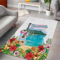 Aloha Hawaii Waikiki Beach Landscape Area Rug LT05 - Polynesian Pride