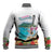 Aloha Hawaii Waikiki Beach Landscape Baseball Jacket