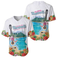 Aloha Hawaii Waikiki Beach Landscape Baseball Jersey LT05 - Polynesian Pride