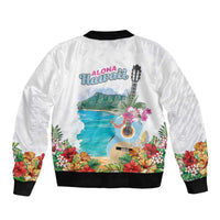 Aloha Hawaii Waikiki Beach Landscape Bomber Jacket LT05 - Polynesian Pride