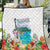 Aloha Hawaii Waikiki Beach Landscape Quilt