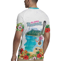Aloha Hawaii Waikiki Beach Landscape Rugby Jersey LT05 - Polynesian Pride