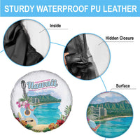 Aloha Hawaii Waikiki Beach Landscape Spare Tire Cover LT05 - Polynesian Pride
