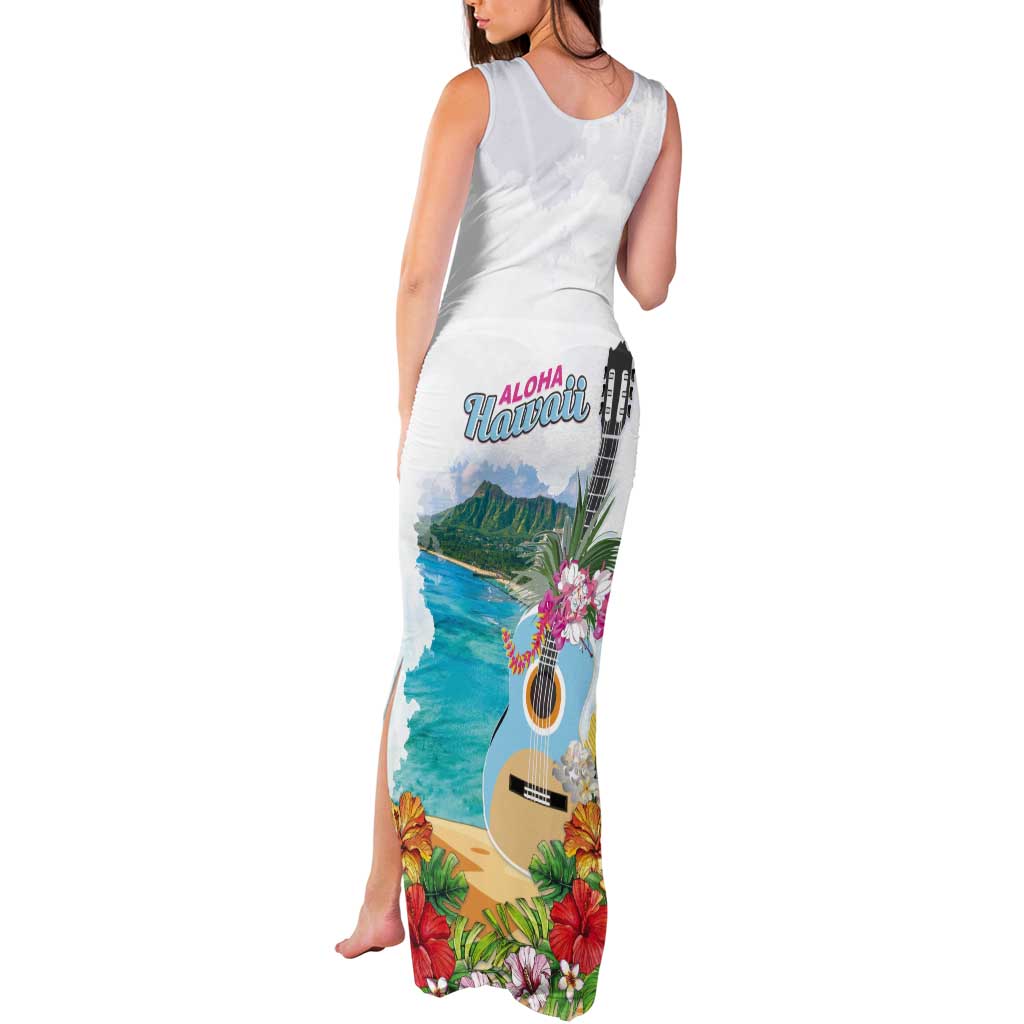 Aloha Hawaii Waikiki Beach Landscape Tank Maxi Dress LT05 - Polynesian Pride