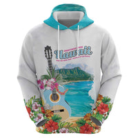 Aloha Hawaii Waikiki Beach Landscape Zip Hoodie LT05 - Polynesian Pride