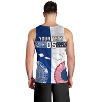 Custom Samoa And USA Together Men Tank Top LT05 - Polynesian Pride