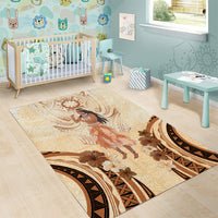Tonga Women's Day Area Rug With Polynesian Pattern LT05 - Polynesian Pride