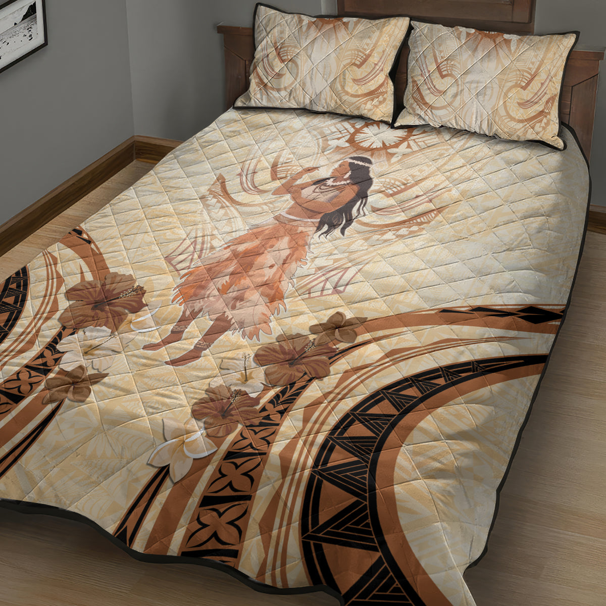 Tonga Women's Day Quilt Bed Set With Polynesian Pattern LT05 - Polynesian Pride