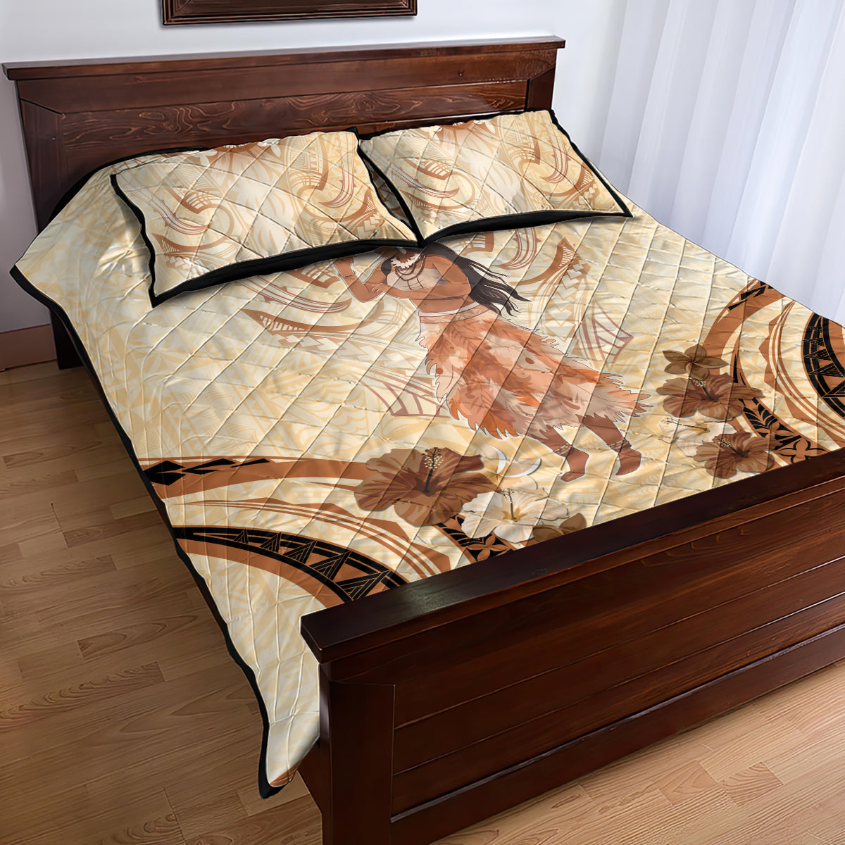 Tonga Women's Day Quilt Bed Set With Polynesian Pattern LT05 - Polynesian Pride