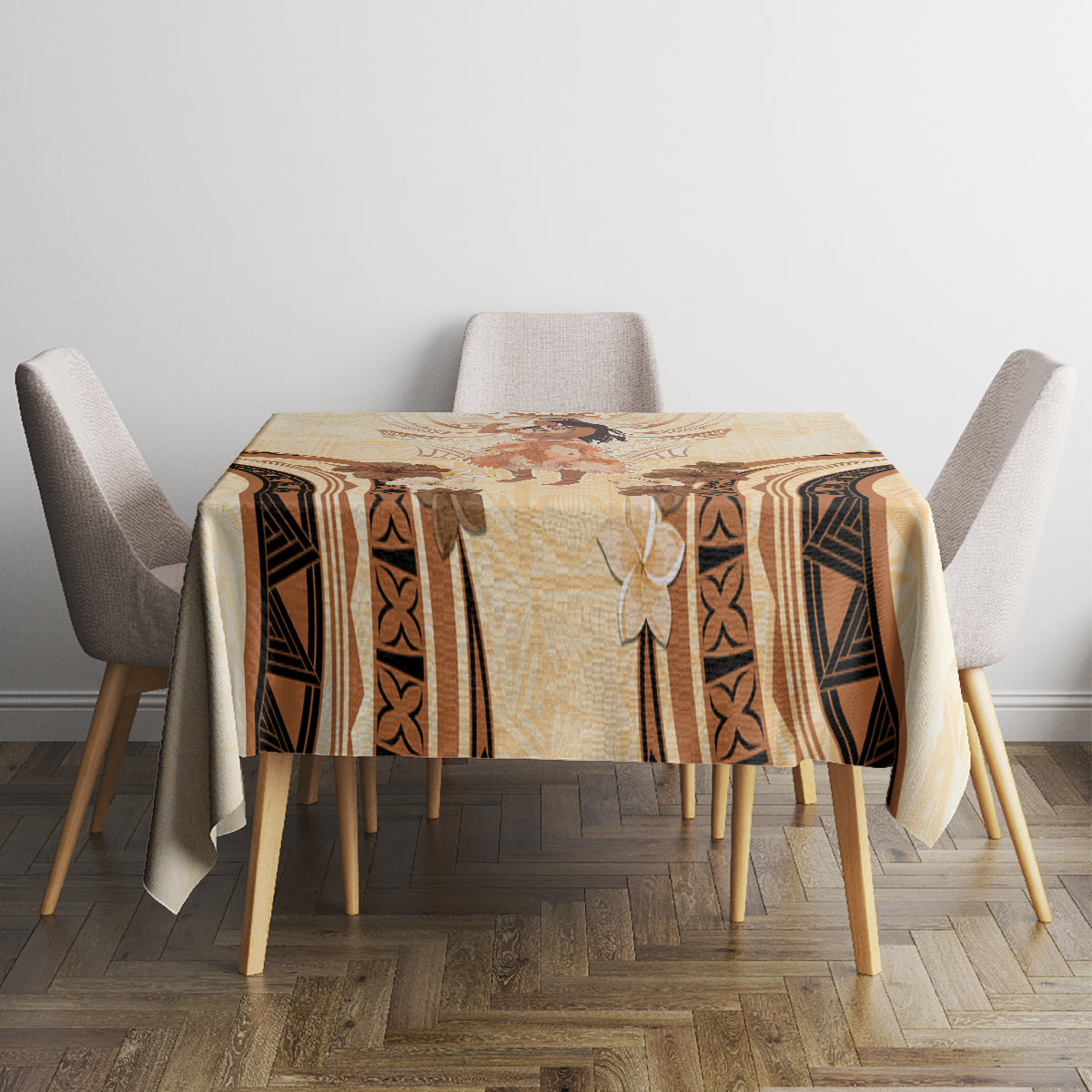Tonga Women's Day Tablecloth With Polynesian Pattern LT05 - Polynesian Pride