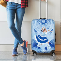 Cook Islands Women's Day Luggage Cover With Polynesian Pattern LT05 - Polynesian Pride