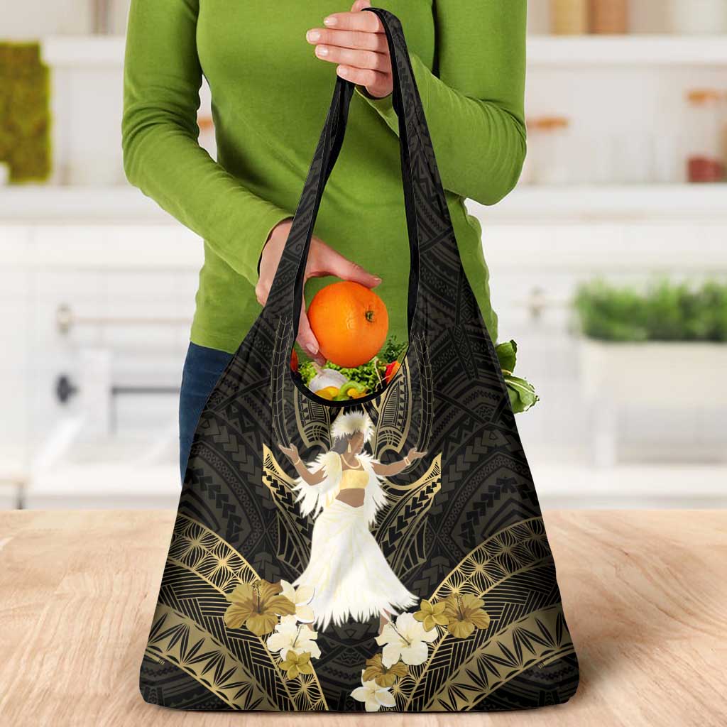 Niue Women's Day Grocery Bag With Polynesian Pattern LT05 - Polynesian Pride