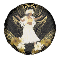 Niue Women's Day Spare Tire Cover With Polynesian Pattern LT05 - Polynesian Pride