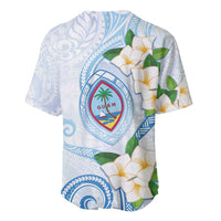 Guam Chamorro Baseball Jersey Guasali Flowers Curves Style LT05 - Polynesian Pride