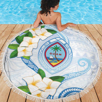 Guam Chamorro Beach Blanket Guasali Flowers Curves Style LT05 - Polynesian Pride
