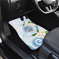 Guam Chamorro Car Mats Guasali Flowers Curves Style LT05 - Polynesian Pride
