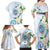 Guam Chamorro Family Matching Off Shoulder Maxi Dress and Hawaiian Shirt Guasali Flowers Curves Style