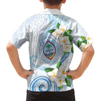 Guam Chamorro Hawaiian Shirt Guasali Flowers Curves Style LT05 - Polynesian Pride