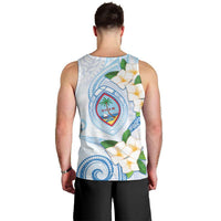 Guam Chamorro Men Tank Top Guasali Flowers Curves Style LT05 - Polynesian Pride