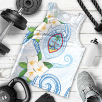 Guam Chamorro Men Tank Top Guasali Flowers Curves Style LT05 - Polynesian Pride
