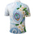 Guam Chamorro Polo Shirt Guasali Flowers Curves Style