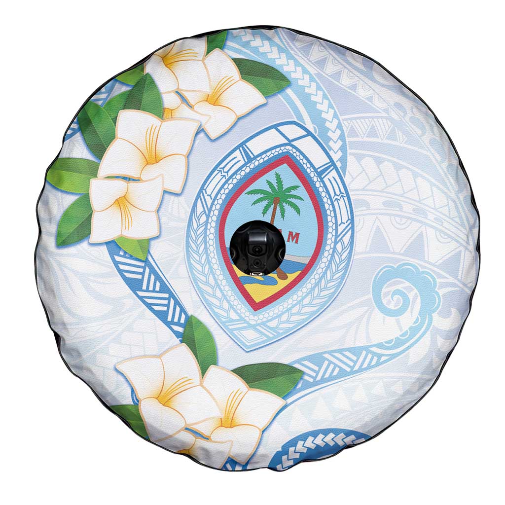 Guam Chamorro Spare Tire Cover Guasali Flowers Curves Style LT05 - Polynesian Pride