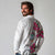 Guam Chamorro Long Sleeve Polo Shirt Curves Polynesian Tattoo Mix Bougainvillea