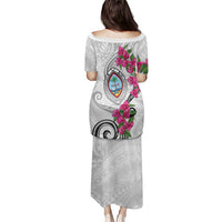 Guam Chamorro Puletasi Curves Polynesian Tattoo Mix Bougainvillea LT05 - Polynesian Pride
