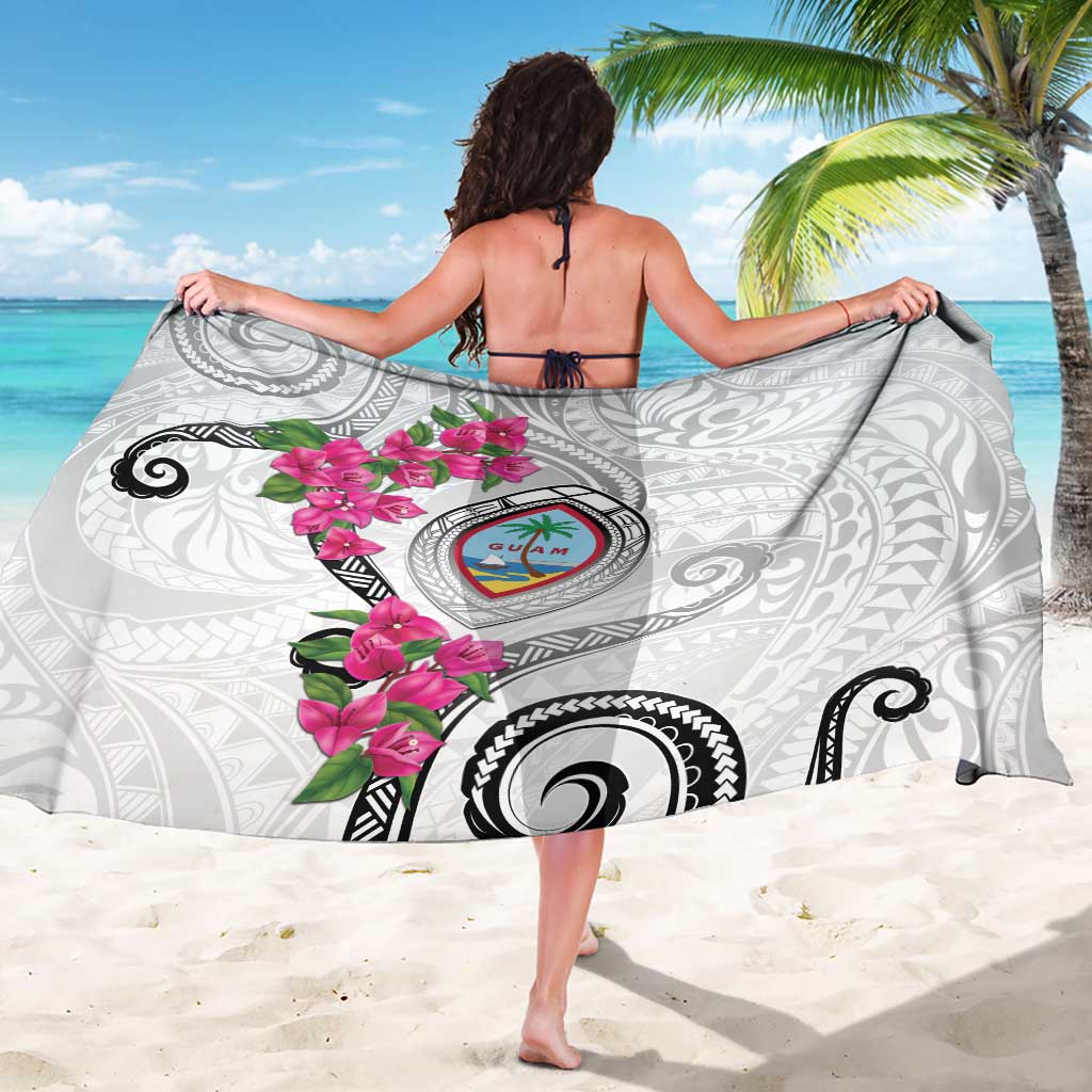 Guam Chamorro Sarong Curves Polynesian Tattoo Mix Bougainvillea LT05 - Polynesian Pride