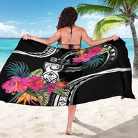 Hafa Adai Guam Sarong Polynesian Tattoo Tropical Flowers LT05 - Polynesian Pride