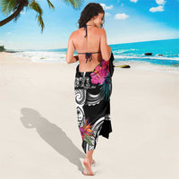Hafa Adai Guam Sarong Polynesian Tattoo Tropical Flowers LT05 - Polynesian Pride