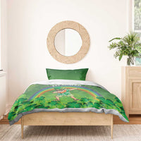 Hawaii Saint Patrick's Day Bedding Set Let's Get Fit Shaced LT05 - Polynesian Pride